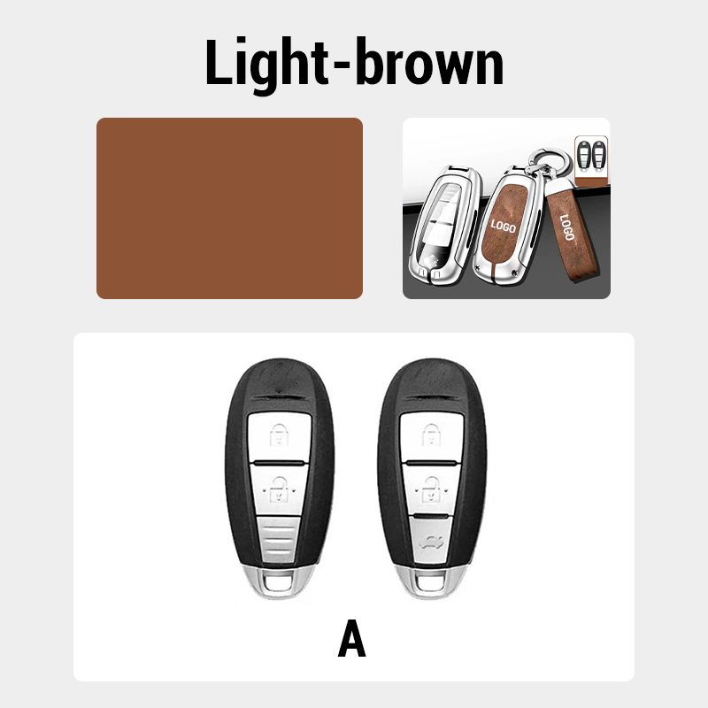 For Suzuki Leather Keychain