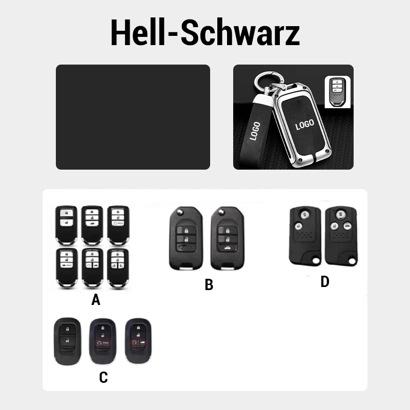 Suitable for Honda leather keychain