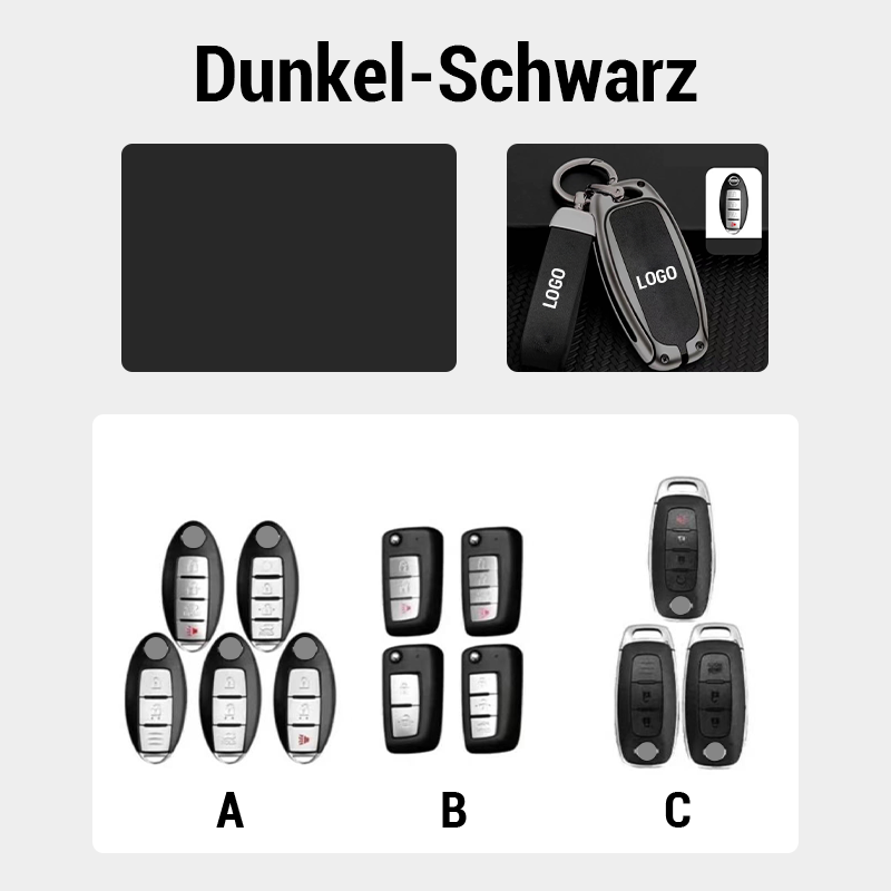 Suitable for Nissan leather keychain