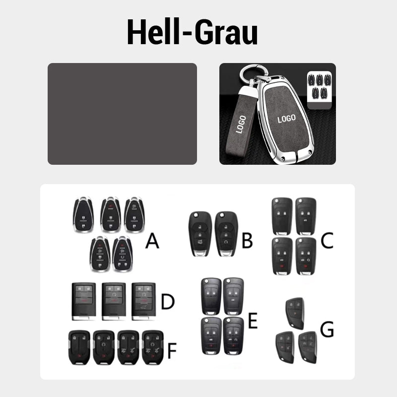 Suitable for Chevrolet leather keychain