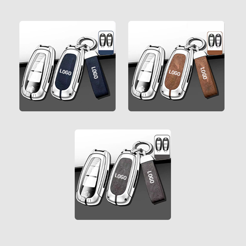 For Suzuki Leather Keychain