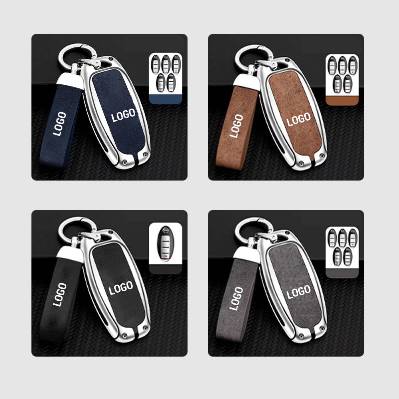 Suitable for Nissan leather keychain
