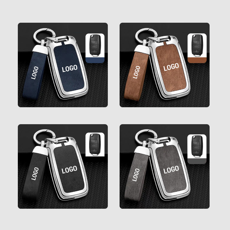 Suitable for Skoda leather keychain