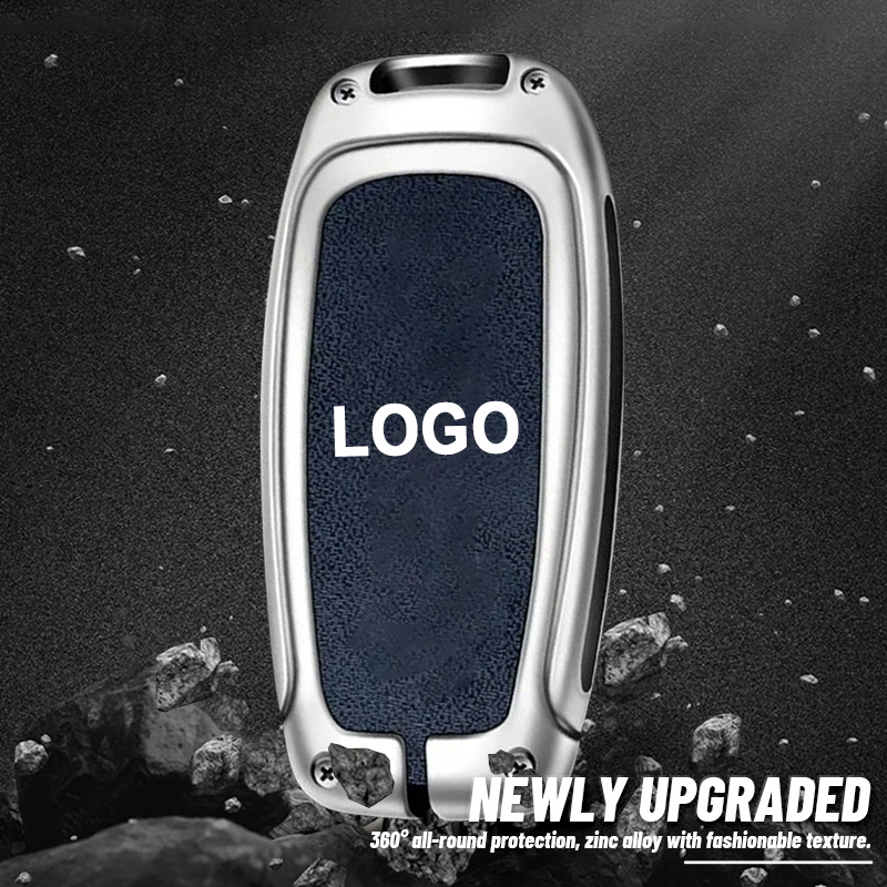 For Volvo Leather Keychain