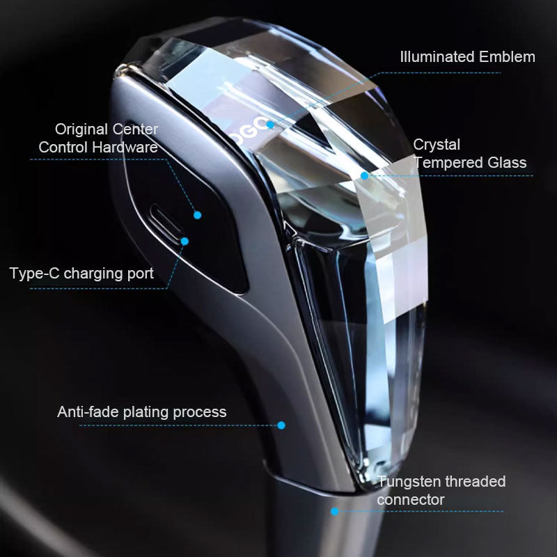 🔥49% off last day🌟 Crystal Car Gear Shift Knob