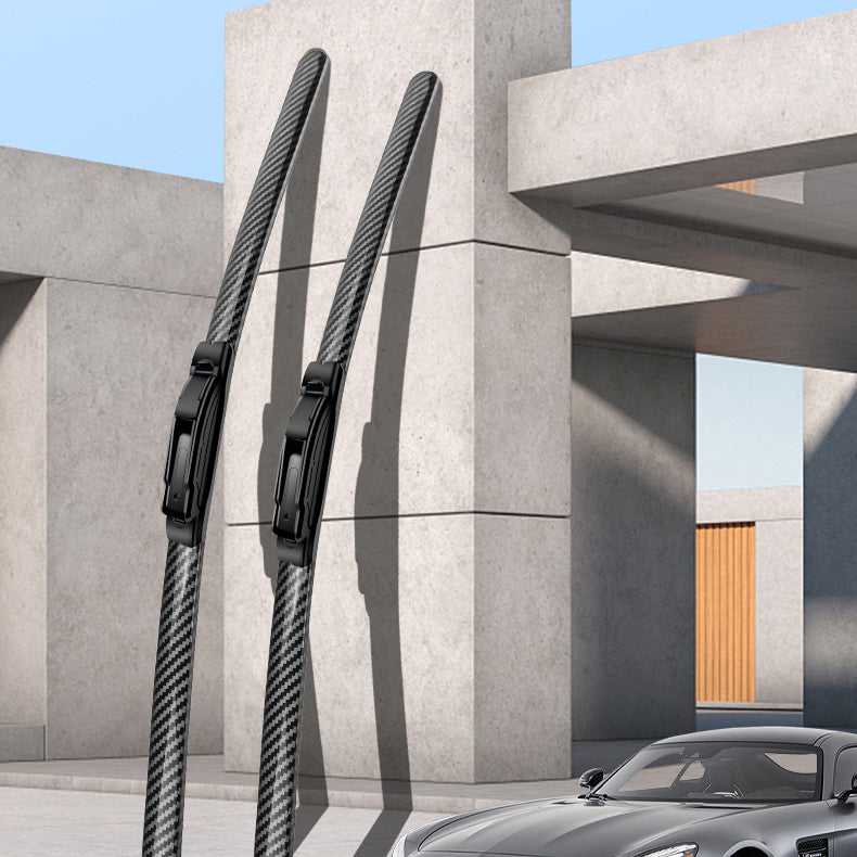 🌈 Quiet, Boneless Carbon Fiber Windshield Wipers