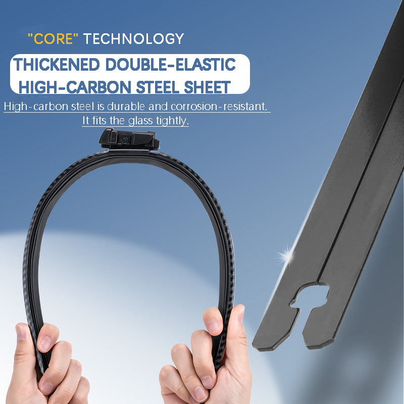🌈 Quiet, Boneless Carbon Fiber Windshield Wipers
