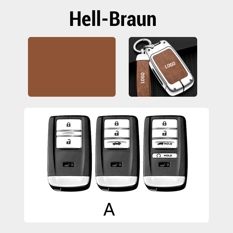 For Acura Leather Keychain