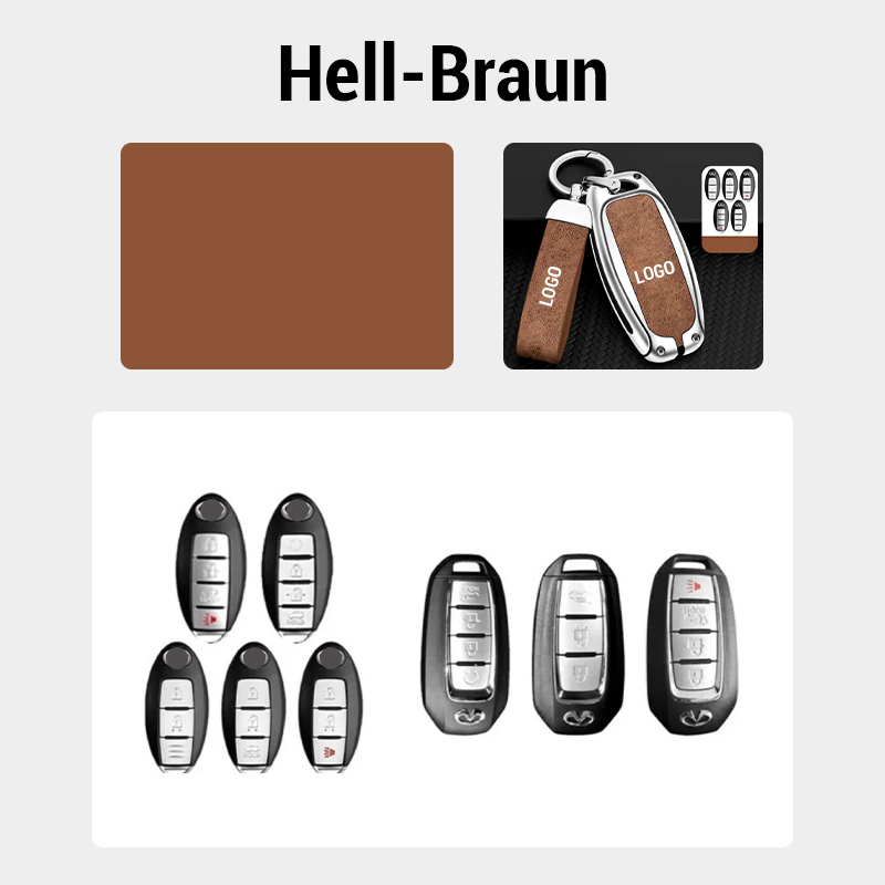 Suitable for Infiniti leather keychain