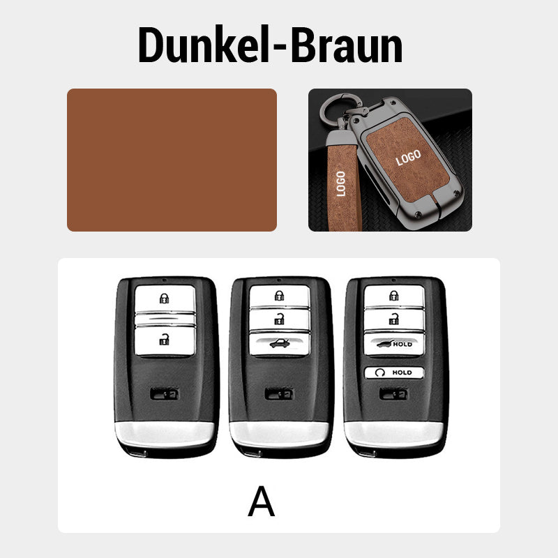 For Acura Leather Keychain