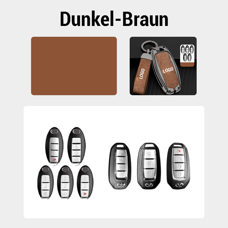 Suitable for Infiniti leather keychain