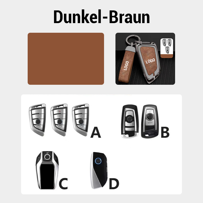 Suitable for BMW leather keychain