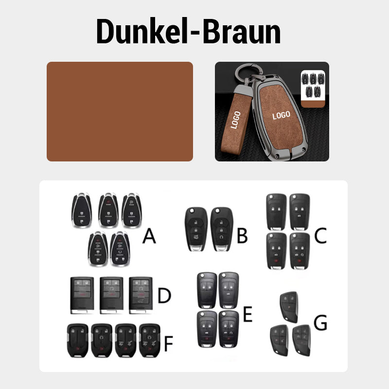 Suitable for Chevrolet leather keychain