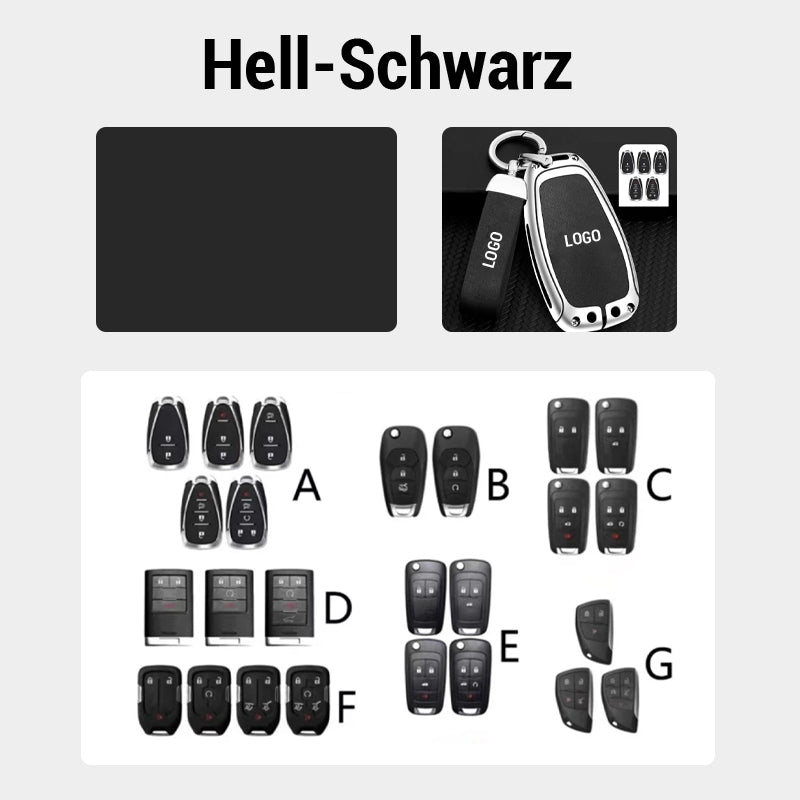 Suitable for Chevrolet leather keychain