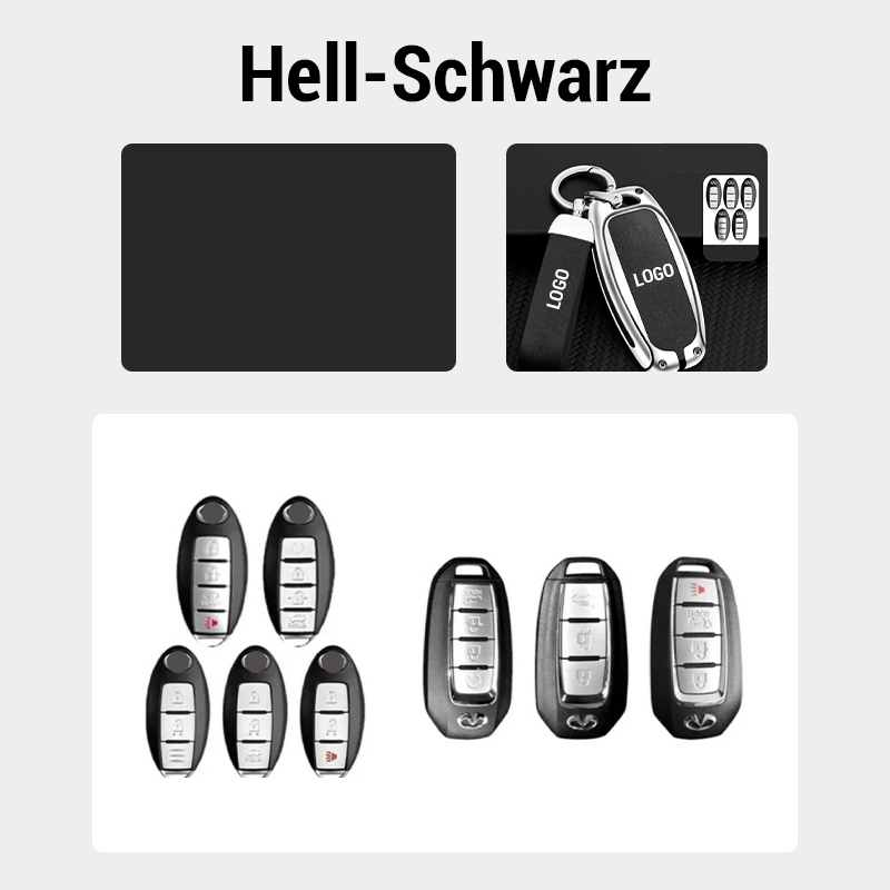 Suitable for Infiniti leather keychain