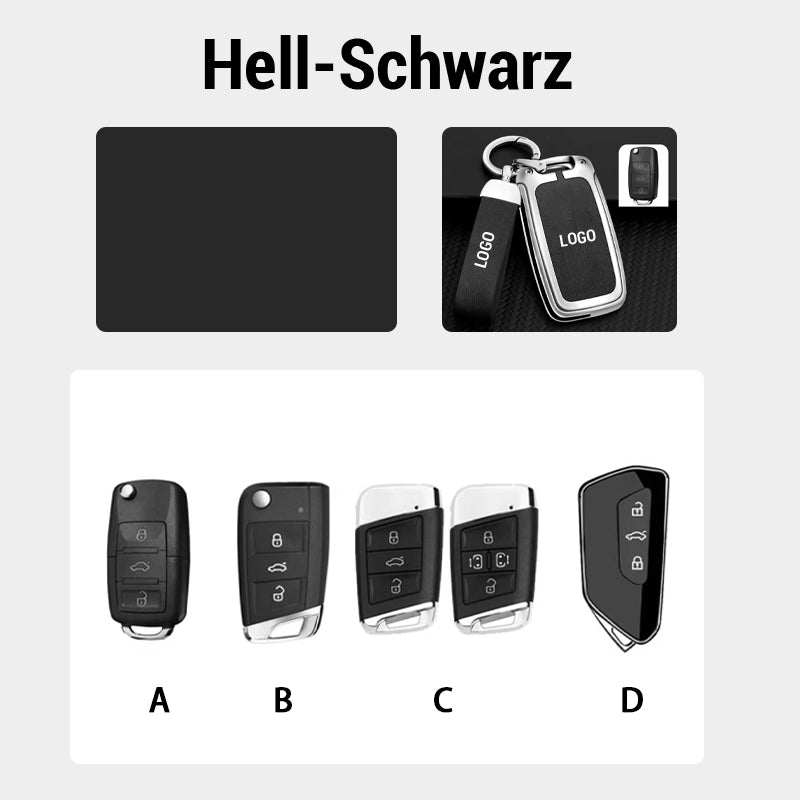 Suitable for Skoda leather keychain