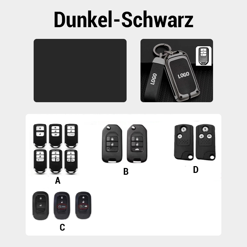 Suitable for Honda leather keychain