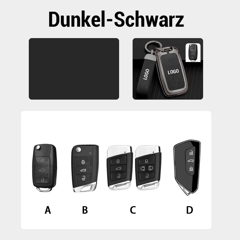Suitable for Skoda leather keychain