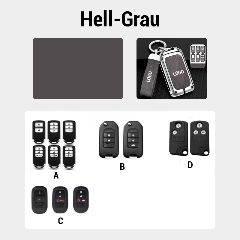 Suitable for Honda leather keychain