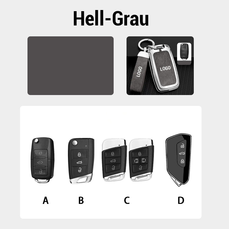 Suitable for Skoda leather keychain