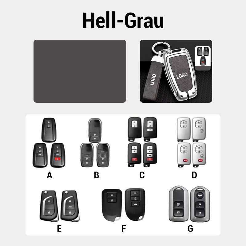 Suitable for Toyota leather keychain