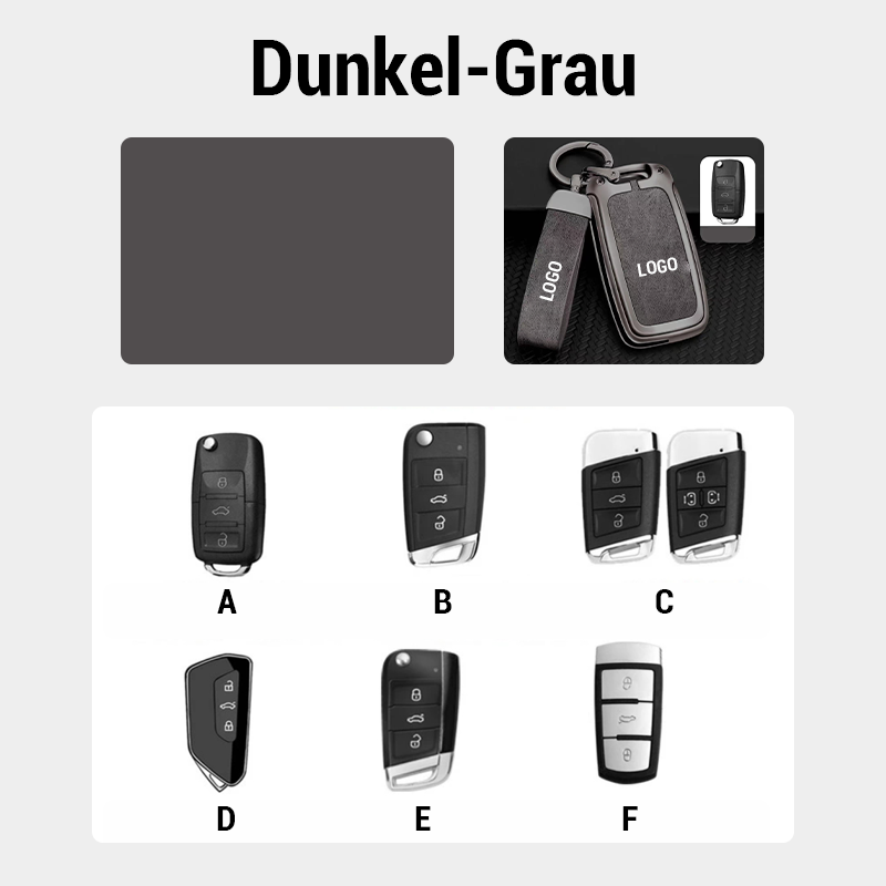 Suitable for Volkswagen leather keychain