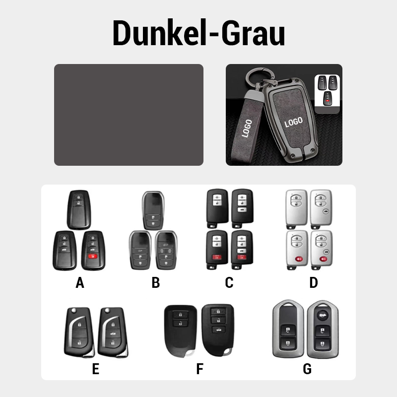Suitable for Toyota leather keychain