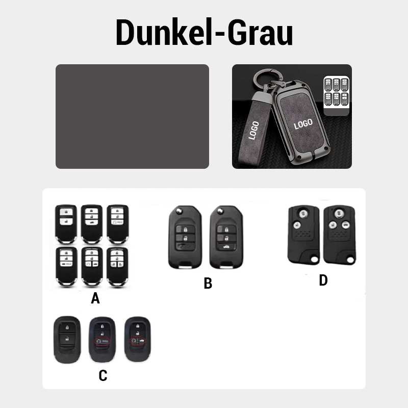 Suitable for Honda leather keychain