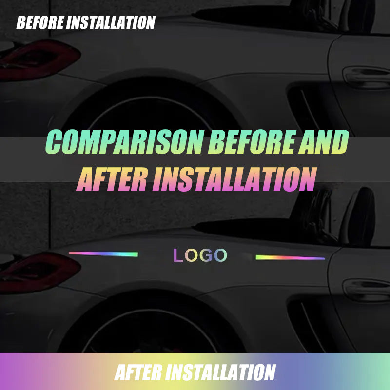 Car Laser Stickers