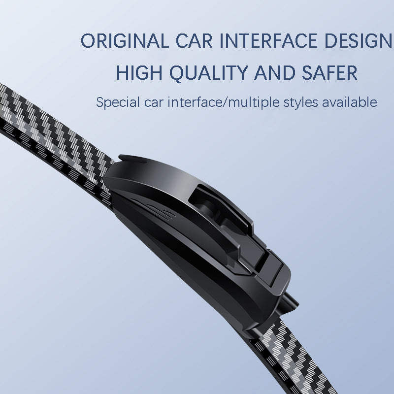 🌈 Quiet, Boneless Carbon Fiber Windshield Wipers