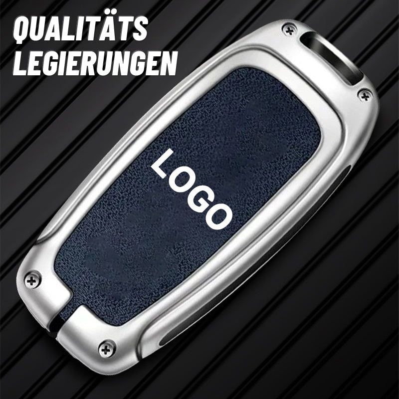 Suitable for Audi car leather keychain