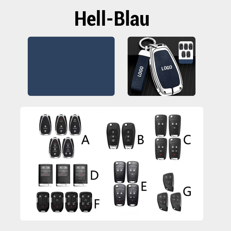 Suitable for Chevrolet leather keychain