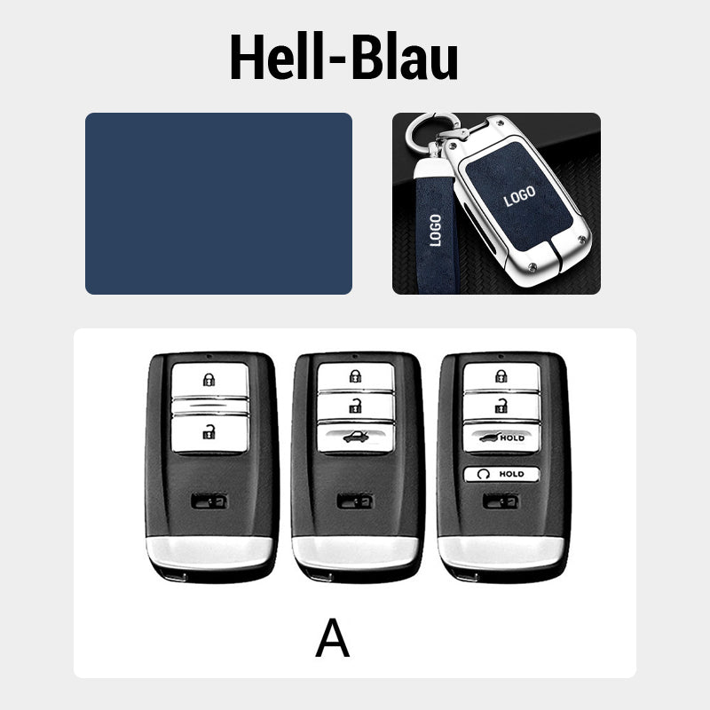 For Acura Leather Keychain
