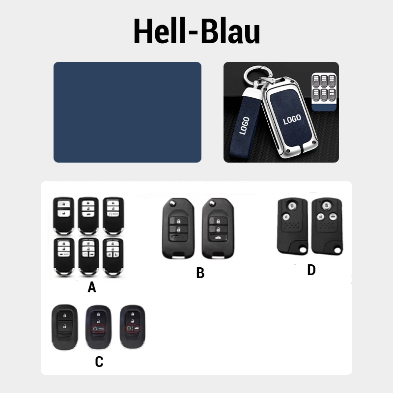 Suitable for Honda leather keychain