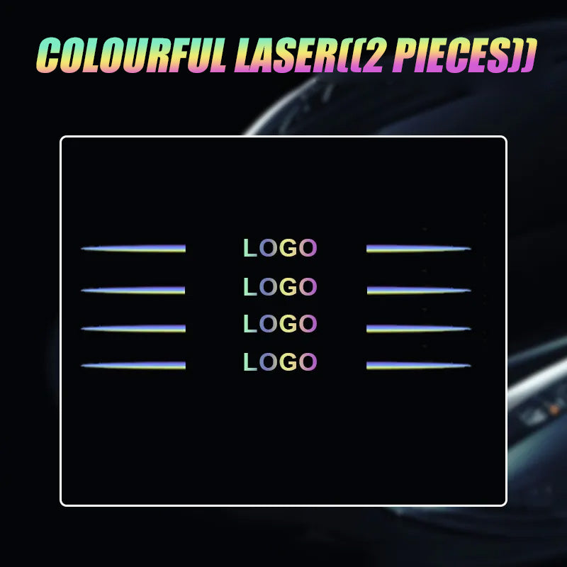 Car Laser Stickers