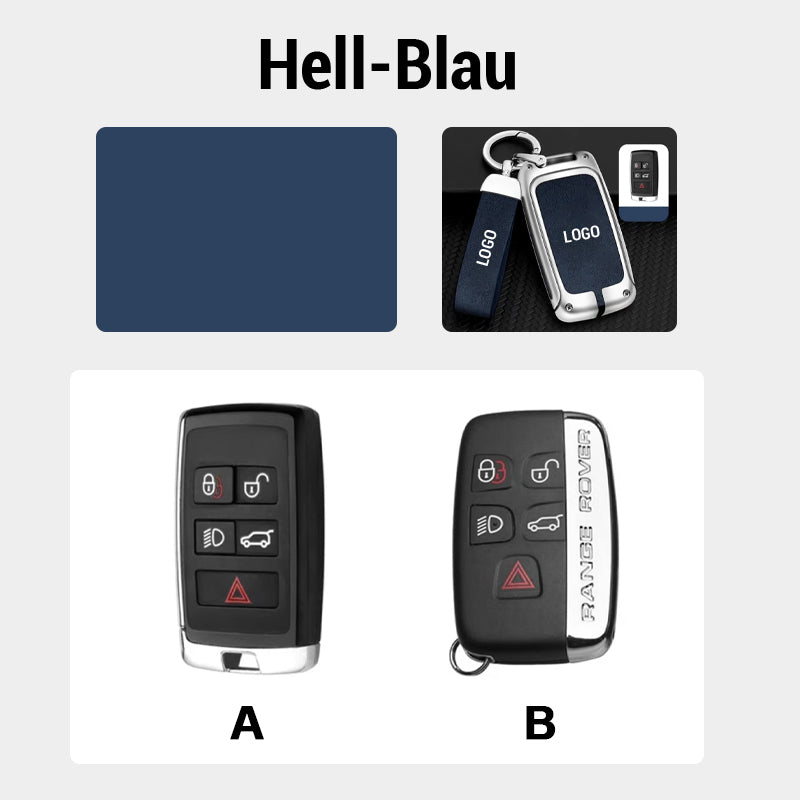 Suitable for Land Rover Leather Keychain