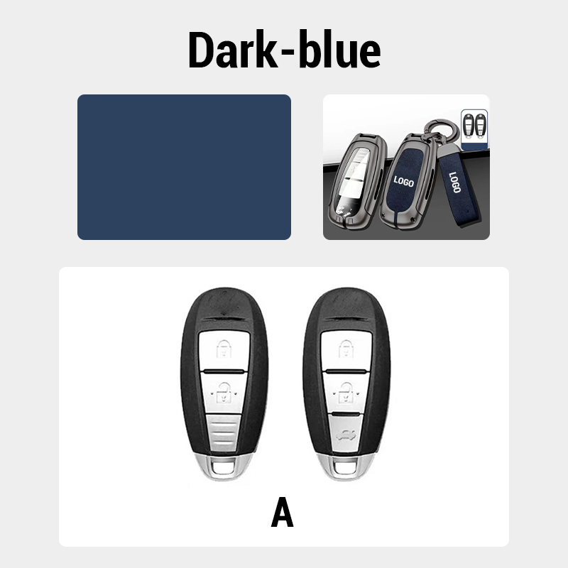 For Suzuki Leather Keychain