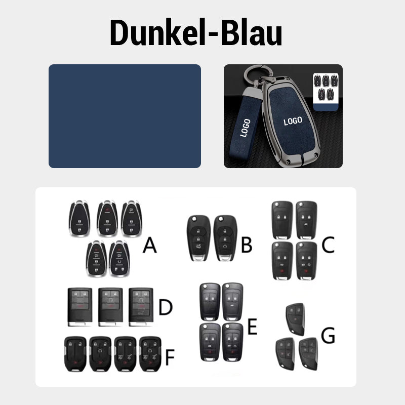 Suitable for Chevrolet leather keychain