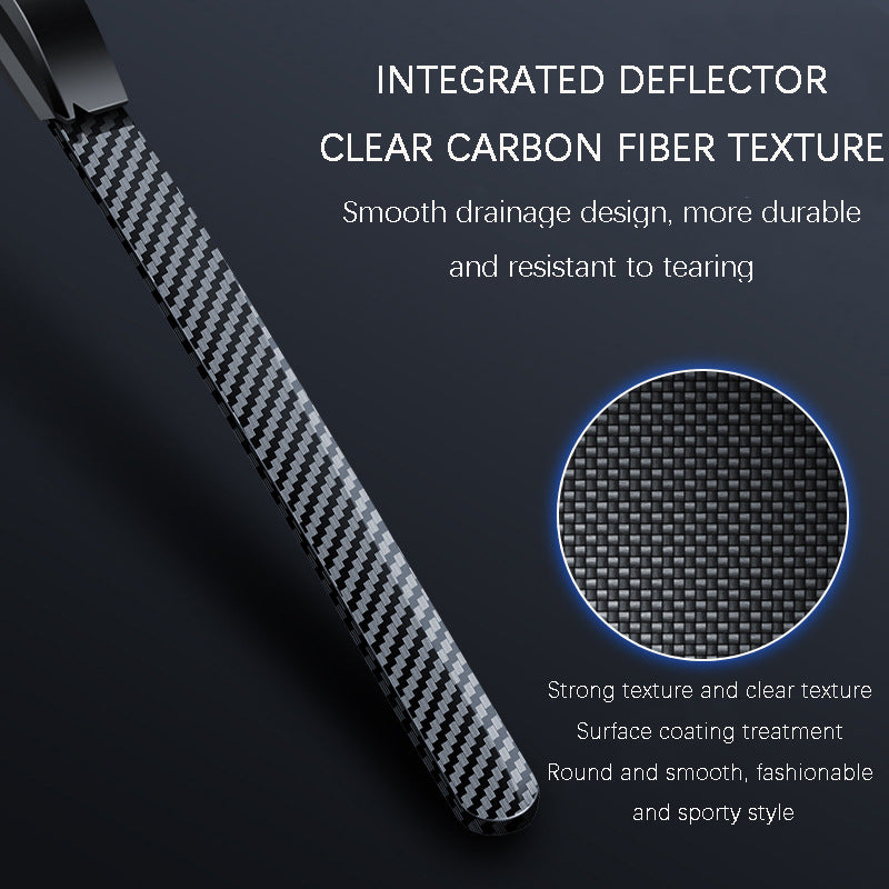 🌈 Quiet, Boneless Carbon Fiber Windshield Wipers